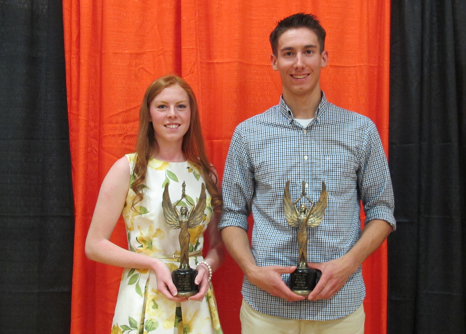 Wally Sutliff Memorial Award: Female: Emily Blunt. Male: Dakota Deasy. Wally Sutliff Memorial Award: Female: Emily Blunt. Male: Dakota Deasy.